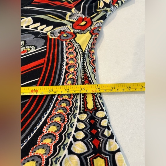 Tango Mango Multicolor Print Tunic Top - Size Medium - Picture 9 of 12